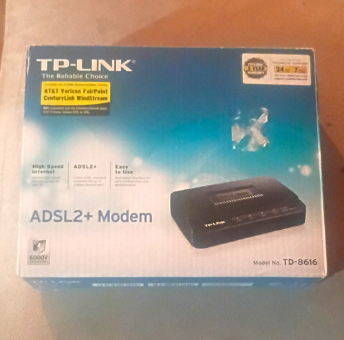 Link 8616 adsl2 modem - tp-link, td-8616
