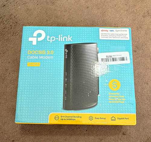 Link 7610 docsis 3 0 - tp-link, tc-7610