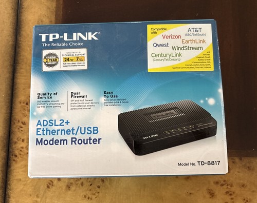 Link 8817 adsl2 modem - tp-link, adsl2+