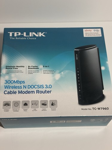 Link w7960 docsis 3 - tp-link, tc-w7960