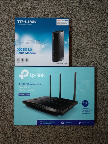 Link router modem - tp-link, bundle