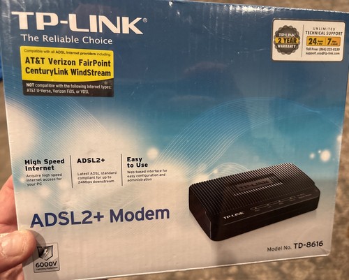 Link adsl2 modem - tp-link,